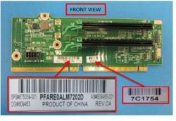 HPE 871674-B21 Ersatzteil für Netzwerkgerät (HPE DL38X GEN10 X16 X16 RISER FIO)