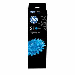 HP 31 Cyan Original Tintenflasche, 70 ml (HP 31 CYAN ORIGINAL INK BOTTLE - )