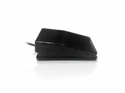 Accuratus MOU-USBPEDAL-X1P Anderes Eingabegerät USB Schwarz (Accuratus X1P USB Programmable 1 Button Foot Pedal / Switch - cable length 1.9m. Supplied by Hypertec [1Year warranty])