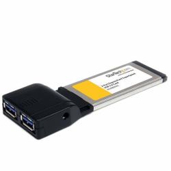 StarTech.com 2 Port USB 3.0 ExpressCard mit UASP Unterstützung (2 PORT EXPRESSCARD SUPERSPEED - USB3 CARD ADAPTER)