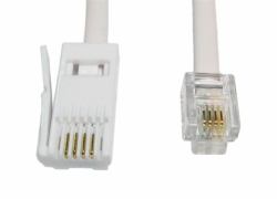 Cables Direct RJ11/BT 8m Weiß (CDL 8m RJ11 [M] to BT [M] Cable)