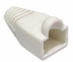 Cables Direct RJ-45 (CDL White RJ45 Snagless Boot)