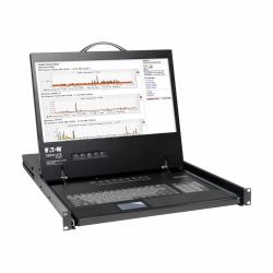 NetController 8-Port 1U Rack-Mount Console KVM Switch with 19-in. LCD B040-008-19