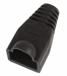 Microconnect KON503B Kabelzubehör (Strain Relief Boot for RJ45 - Black, 50pcs Cable lead in - 6.40mm - Warranty: 300M)