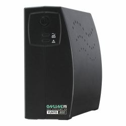 ONLINE USV-Systeme YUNTO 800 Unterbrechungsfreie Stromversorgung [USV] Line-Interaktiv 0,8 kVA 480 W 3 AC-Ausgänge (ONLINE USV Yunto 800 VA)