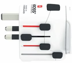 Skross 1.103180 mobile device charger Digital camera, Laptop, Smartphone White AC Indoor 