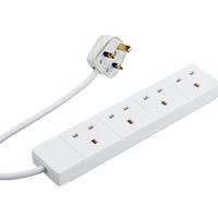 Target ELEC4WAY2M power extension 2 m 4 AC outlet[s] Indoor White 