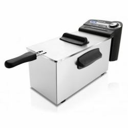 Taurus 973947000 fryer Single 4 L Black, Stainless steel 