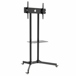 Techly Floor Trolley with Shelf Support LCD / LED / Plasma 30-65" ICA-TR6 