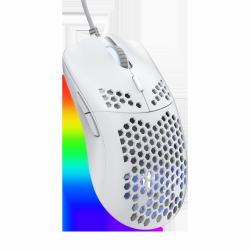 Tecware Exo Elite Lightweight 16000dpi RGB USB Gaming Mouse White