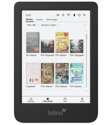 Tolino shine color e-book reader Touchscreen 16 GB Wi-Fi Black 