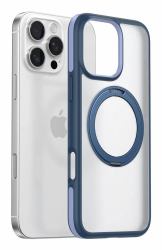 Torras Ostand R Fusion mobile phone case 15.5 cm [6.1"] Cover Blue, Transparent 
