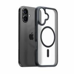 Torras Guardian-Mag mobile phone case 17 cm [6.7"] Cover Black 