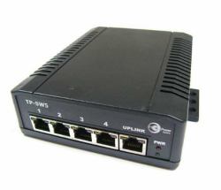 Tycon Systems TP-SW5G-24 network switch Unmanaged L2 Gigabit Ethernet [10/100/1000] Power over Ethernet [PoE] Black 