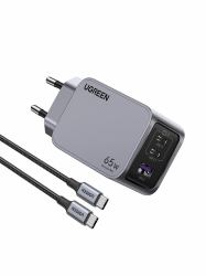 Ugreen 25871 mobile device charger Universal Grey AC Fast charging Indoor 