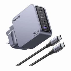 Ugreen Nexode Pro Universal Grey, Silver AC Fast charging Indoor 
