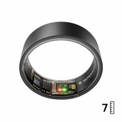 Ultrahuman Ring AIR – Sleep and Fitness Tracker, Smart Ring for Men and Women, No app fee for standard features, Up to 6 days battery life [Size 7 ] 