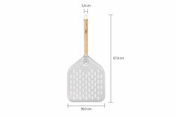 Unold 6881620 pizza peel Aluminium, Wood 