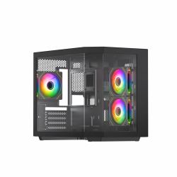 VIDA EDGE MINI MATX ARGB BLACK CASE Cube 