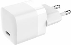 Vision USB-C Charger with EU Plug power adapter/inverter Universal 30 W White 