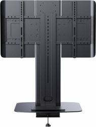 Vision VFM-DSXP monitor mount / stand 165.1 cm [65"] Desk Black 