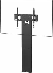 Vision - Mounting kit [VESA mount, 2 wall brackets, heavy duty floor stand] - motorised - for flat panel - steel - matte black - screen size: up to 98" - wall-mountable