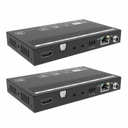 Vivolink VLHDMIEXTHDB2.0S AV extender AV transmitter & receiver Black 