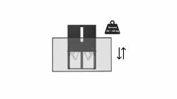 Vivolink VLMW-FLEXI-M monitor mount / stand 2.18 m [86"] Wall Black 