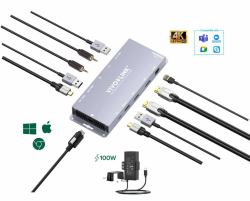 Vivolink VLUSBCHUB3 USB graphics adapter 3840 x 2160 pixels 