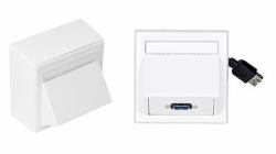 Vivolink WI221185 socket-outlet USB White 