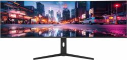Voxicon VXD-P49SUW computer monitor 124.5 cm [49"] 5120 x 1440 pixels UltraWide 5K HD LED Black 