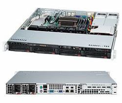 Supermicro SuperChassis 813MTQ-R400CB Rack Black 400 W 